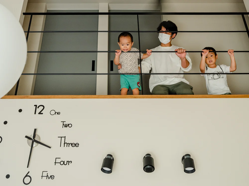 家事も趣味も思いのまま、半平屋の家